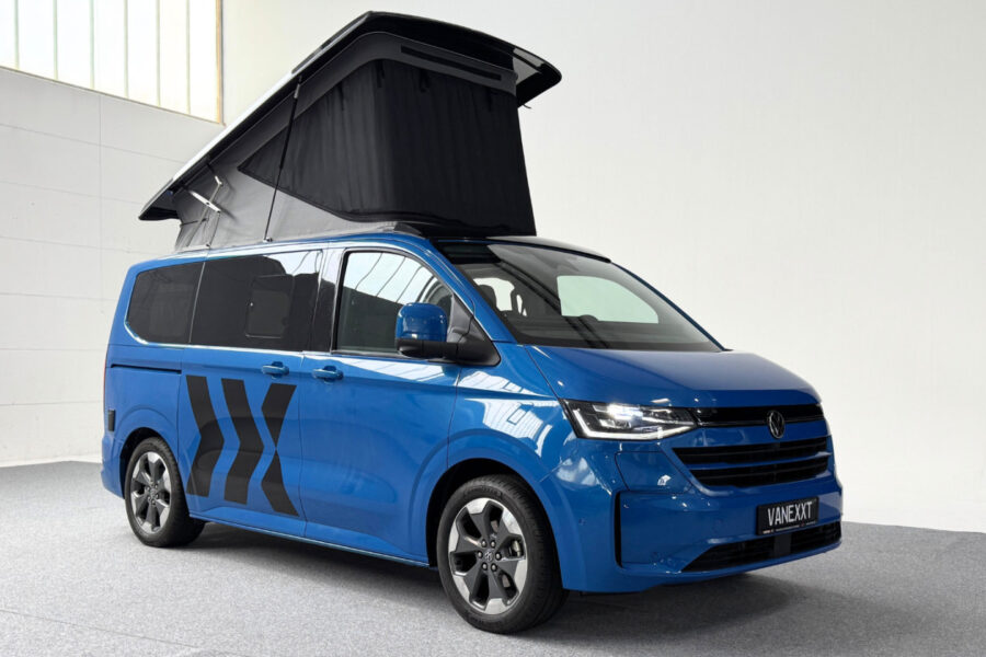 Vanexxt New Caravelle: de eerste camperbus op basis van VW Transporter T7